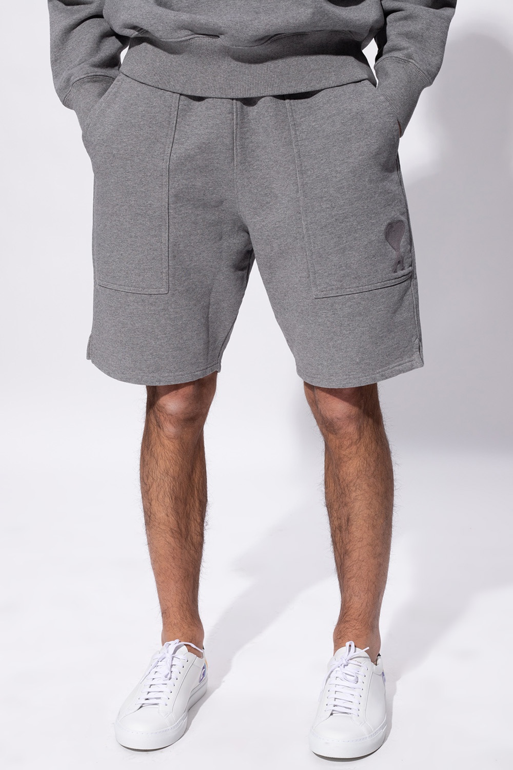 Ami Alexandre Mattiussi Sweat shorts with logo | Men's Clothing 